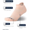 image:imageNautica Womens Ankle Socks  12 Pack Breathable Mesh Cushioned Low Cut Socks for Women  Gym Athletic Womens Socks 410Blue Assorted