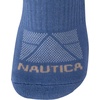 image:imageNautica Womens Ankle Socks  12 Pack Breathable Mesh Cushioned Low Cut Socks for Women  Gym Athletic Womens Socks 410Blue Assorted