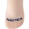 image:imageNautica Womens Ankle Socks  12 Pack Breathable Mesh Cushioned Low Cut Socks for Women  Gym Athletic Womens Socks 410Pink Assorted