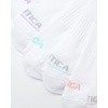 image:imageNautica Womens Ankle Socks  12 Pack Breathable Mesh Cushioned Low Cut Socks for Women  Gym Athletic Womens Socks 410White