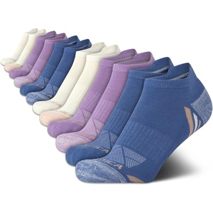 image:imageNautica Womens Ankle Socks  12 Pack Breathable Mesh Cushioned Low Cut Socks for Women  Gym Athletic Womens Socks 410Blue Assorted