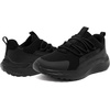 image:imageNautica Kids Boys and Girls Athletic SlipOn Sneakers Lightweight Bungee Running Shoes for Toddler Little Kid and Big KidBlack Blacksigne