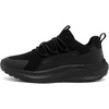 image:imageNautica Kids Boys and Girls Athletic SlipOn Sneakers Lightweight Bungee Running Shoes for Toddler Little Kid and Big KidBlack Blacksigne