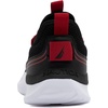 image:imageNautica Kids Boys and Girls Athletic SlipOn Sneakers Lightweight Bungee Running Shoes for Toddler Little Kid and Big KidBlack Red Sable
