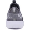 image:imageNautica Kids Boys and Girls Athletic SlipOn Sneakers Lightweight Bungee Running Shoes for Toddler Little Kid and Big KidGrey Tonal
