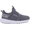 image:imageNautica Kids Boys and Girls Athletic SlipOn Sneakers Lightweight Bungee Running Shoes for Toddler Little Kid and Big KidGrey Tonal