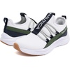 image:imageNautica Kids Boys and Girls Athletic SlipOn Sneakers Lightweight Bungee Running Shoes for Toddler Little Kid and Big KidNavy Greenseabert
