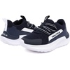 image:imageNautica Kids Boys and Girls Athletic SlipOn Sneakers Lightweight Bungee Running Shoes for Toddler Little Kid and Big KidNavy White