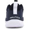 image:imageNautica Kids Boys and Girls Athletic SlipOn Sneakers Lightweight Bungee Running Shoes for Toddler Little Kid and Big KidNavy White