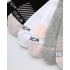 image:imageNautica Womens Quarter Socks  6 Pack Cushioned Moisture Wicking Athletic Quarter Socks for WomenAssorted Logo