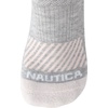 image:imageNautica Womens Quarter Socks  6 Pack Cushioned Moisture Wicking Athletic Quarter Socks for WomenAssorted Logo