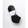 image:imageNautica Womens Quarter Socks  6 Pack Cushioned Moisture Wicking Athletic Quarter Socks for WomenBlack Logo