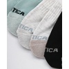 image:imageNautica Womens Quarter Socks  6 Pack Cushioned Moisture Wicking Athletic Quarter Socks for WomenBlackOatmealGreen