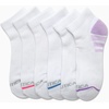 image:imageNautica Womens Quarter Socks  6 Pack Cushioned Moisture Wicking Athletic Quarter Socks for WomenClassic White