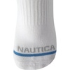 image:imageNautica Womens Quarter Socks  6 Pack Cushioned Moisture Wicking Athletic Quarter Socks for WomenClassic White
