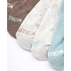 image:imageNautica Womens Quarter Socks  6 Pack Cushioned Moisture Wicking Athletic Quarter Socks for WomenGreen Assorted