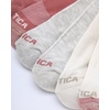 image:imageNautica Womens Quarter Socks  6 Pack Cushioned Moisture Wicking Athletic Quarter Socks for WomenOatmeal Logo
