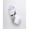 image:imageNautica Womens Quarter Socks  6 Pack Cushioned Moisture Wicking Athletic Quarter Socks for WomenWhite Logo