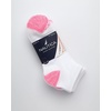 image:imageNautica Womens Quarter Socks  6 Pack Cushioned Moisture Wicking Athletic Quarter Socks for WomenWhite Pink