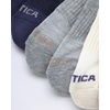 image:imageNautica Womens Quarter Socks  6 Pack Cushioned Moisture Wicking Athletic Quarter Socks for WomenWhiteGreyBlue