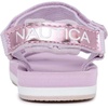 image:imageNautica Toddler Boys Sport Sandals  Lightweight Athletic OpenToe Summer Shoes with Dual Adjustable Hook and Loop Straps for Outdoor Play Beach and WaterPink Metallic