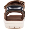 image:imageNautica Toddler Boys Sport Sandals  Lightweight Athletic OpenToe Summer Shoes with Dual Adjustable Hook and Loop Straps for Outdoor Play Beach and WaterBrown Olive Jupiter