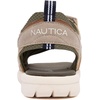 image:imageNautica Toddler Boys Sport Sandals  Lightweight Athletic OpenToe Summer Shoes with Dual Adjustable Hook and Loop Straps for Outdoor Play Beach and WaterKhakijimmy