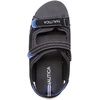 image:imageNautica Toddler Boys Sport Sandals  Lightweight Athletic OpenToe Summer Shoes with Dual Adjustable Hook and Loop Straps for Outdoor Play Beach and WaterBlack Blue Tealhelm