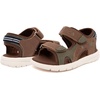 image:imageNautica Toddler Boys Sport Sandals  Lightweight Athletic OpenToe Summer Shoes with Dual Adjustable Hook and Loop Straps for Outdoor Play Beach and WaterBrown Olive Jupiter