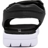image:imageNautica Toddler Boys Sport Sandals  Lightweight Athletic OpenToe Summer Shoes with Dual Adjustable Hook and Loop Straps for Outdoor Play Beach and WaterBlack Jakai