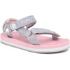 image:imageNautica Toddler Boys Sport Sandals  Lightweight Athletic OpenToe Summer Shoes with Dual Adjustable Hook and Loop Straps for Outdoor Play Beach and WaterGrey Iridescent