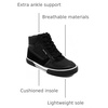 image:imageNAUTICA Kids Boys and Girls High Top Shoe Casual Fashion Basketball Boot Sneakers Big KidLittle Kid Sizes  HorizonBlack 1