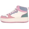 image:imageNAUTICA Kids Boys and Girls High Top Shoe Casual Fashion Basketball Boot Sneakers Big KidLittle Kid Sizes  HorizonPink Pastel Platform