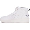 image:imageNAUTICA Kids Boys and Girls High Top Shoe Casual Fashion Basketball Boot Sneakers Big KidLittle Kid Sizes  HorizonWhite Mono