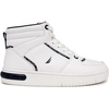 image:imageNAUTICA Kids Boys and Girls High Top Shoe Casual Fashion Basketball Boot Sneakers Big KidLittle Kid Sizes  HorizonZiglerwhite Smooth