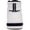 image:imageNAUTICA Kids Boys and Girls High Top Shoe Casual Fashion Basketball Boot Sneakers Big KidLittle Kid Sizes  HorizonZiglerwhite Smooth