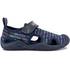 image:imageNautica Kids Water Shoes for Boys Girls Toddler Quick Dry Swim Shoes Aqua Socks Beach Pool Closed Toe Barefoot Summer Watershoes for Toddlers Size 512Navy Rainbow Logo