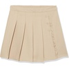 image:imageNautica Girls School Uniform Pleated Pullon Scooter Skirt With Undershorts Knit WaistbandKhaki Ruffle