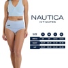 image:imageNautica Womens Seamless Ribbed Knit Brief Underwear Set 5PackBlackWhite SwanMorning MistMid Heather GreyMisty Pond