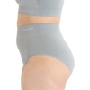 image:imageNautica Womens Seamless Ribbed Knit Brief Underwear Set 5PackMisty PondZen GardenVeiled BlushMedium Heather GreyStingray
