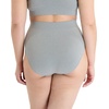 image:imageNautica Womens Seamless Ribbed Knit Brief Underwear Set 5PackMisty PondZen GardenVeiled BlushMedium Heather GreyStingray