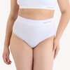 image:imageNautica Womens Seamless Ribbed Knit Brief Underwear Set 5PackPale SageWhiteLight MochaBlackMd Heather Grey
