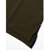 image:imageNautica Mens Short Sleeve Stretch Solid Deck Polo ShirtCoastal Olive Heather