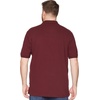 image:imageNautica Mens Short Sleeve Stretch Solid Deck Polo ShirtRoyal BurgundyRed