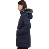 image:imageNautica Womens Heavyweight Puffer JacketFaux FurLined Hood Wind amp WaterResistant Winter CoatNavy Seas