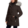 image:imageNautica Womens Heavyweight Puffer Jacketbib Insertfaux Furlined Hood Wind Waterresistant Winter CoatEspresso