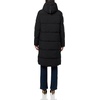 image:imageNautica Womens Long Stretch Puffer Jacket  Heavyweight Winter Coat Hood amp Side OpeningBlack
