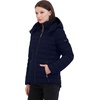 image:imageNautica Womens Short Stretch Puffer Jacket With Fur HoodNavy Seas