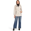 image:imageNautica Womens Softshell Jacket  Lightweight Waterresistant Transitional Coat With Quilted BibLimestone