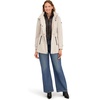 image:imageNautica Womens Softshell Jacket  Lightweight Waterresistant Transitional Coat With Quilted BibLimestone